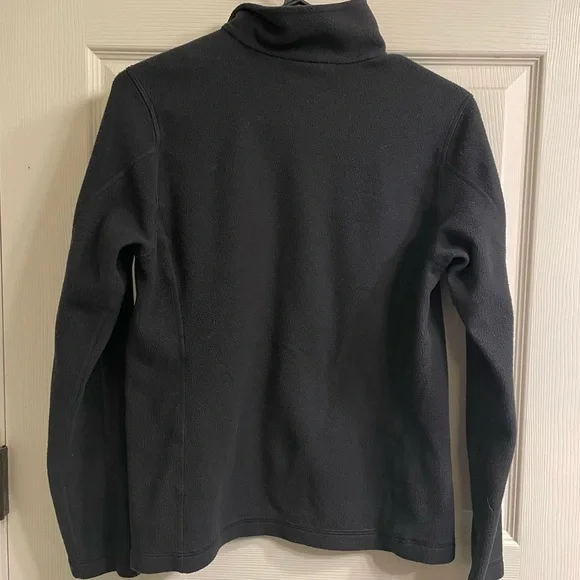 Patagonia Women's Black Half-Zip Turtleneck Sweater - Picture 6 of 9
